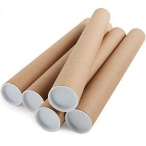 Shipping & Mailing Tubes with Caps